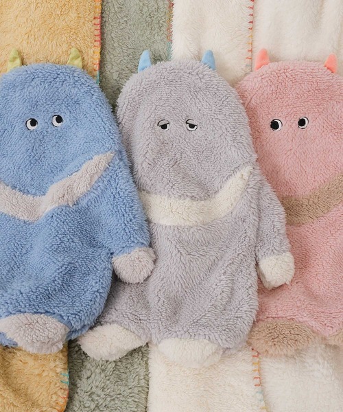 ブランケット Furry モンスター in ぬいぐるみ セット : ZOZOTOWN
