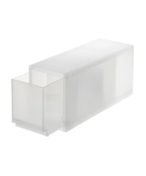 無印良品（MUJI） 収納 ポリプロピレン 小物収納ケース ハーフ 大 約幅