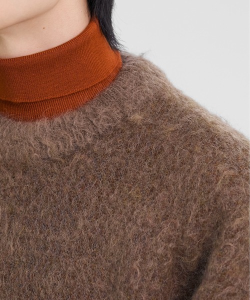 LAPIIS セーター ニット ECLIPSE BRUSHED MOHAIR KNIT メンズ
