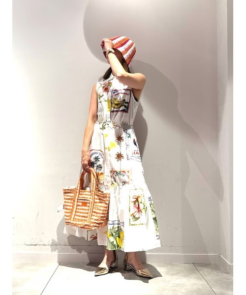 【専用】Desigual　ポストカードメモリー シャツドレス Desigual（デシグアル） パーティードレス ワンピース 夏 ポストカード