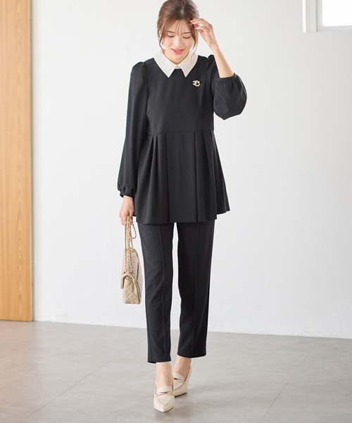 GeeRA（ジーラ） セットアップ 入卒式におすすめ！2WAY配色襟