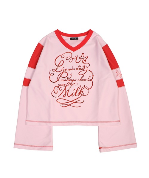 MILK（ミルク） tシャツ スパークリング Swan Tシャツ レディース 