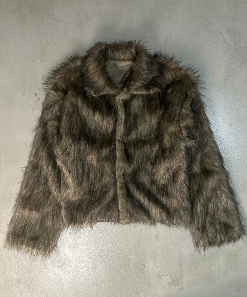 Otte ジャケット テーラードジャケット ファーショートジャケット