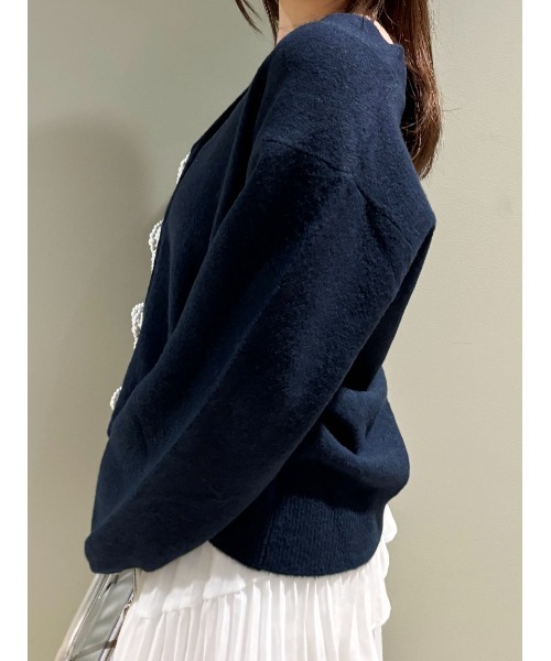 スナイデル♡パールボタンカーディガン♡美品 パールボタンカーディガン（カーディガン）｜SNIDEL（スナイデル