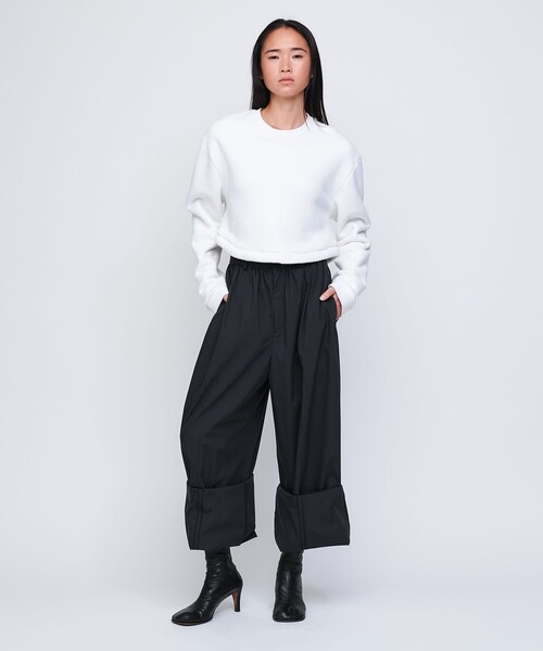 大幅最終値下げ3月17までAEWEN MATOPH コットンギャバポンチョ AEWEN MATOPH パンツ 「AEWEN MATOPH」ギャザー レディース