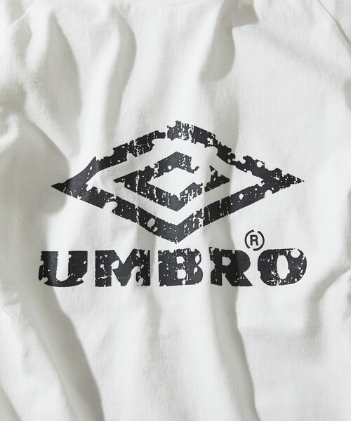 umbro（アンブロ） tシャツ 別注 Big Logo S/S Tee Pigment Dye