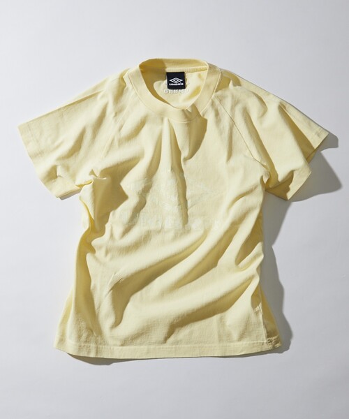 umbro（アンブロ） tシャツ 別注 Big Logo S/S Tee Pigment Dye