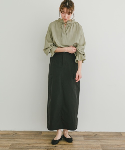 ITEMS URBANRESEARCH スカート アウトポケットロングスカート