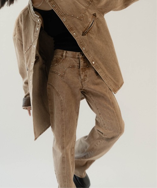 パンツ Knuth Marf bell bottom denim pants Knuth Marf - bell bottom denim pants(unisex) / ベルボトム