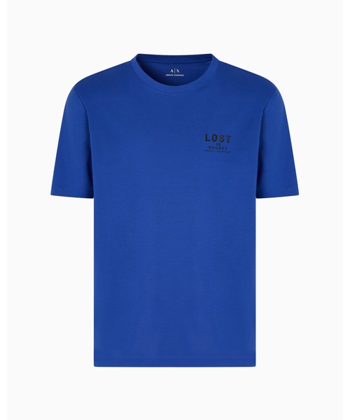 tシャツ 「A|X アルマーニ エクスチェンジ」「オンライン限定」LIS AXロゴ 半袖クルーネックTシャツ/REGULAR+ メンズの画像