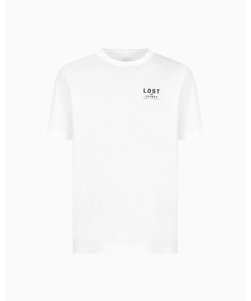 tシャツ 「A|X アルマーニ エクスチェンジ」「オンライン限定」LIS AXロゴ 半袖クルーネックTシャツ/REGULAR+ メンズの画像