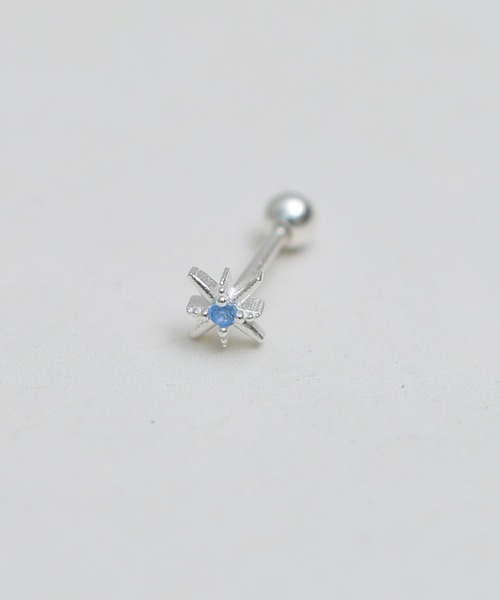 CERCA ピアス 「Peony/ピオニー」/キラキラモチーフ ワンポイント
