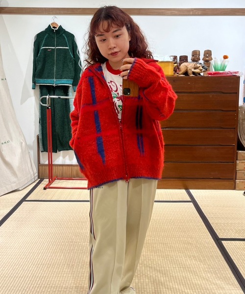 PAMM ニット カーディガン 完売商品】PAMM 汽水域のニットカーディガン