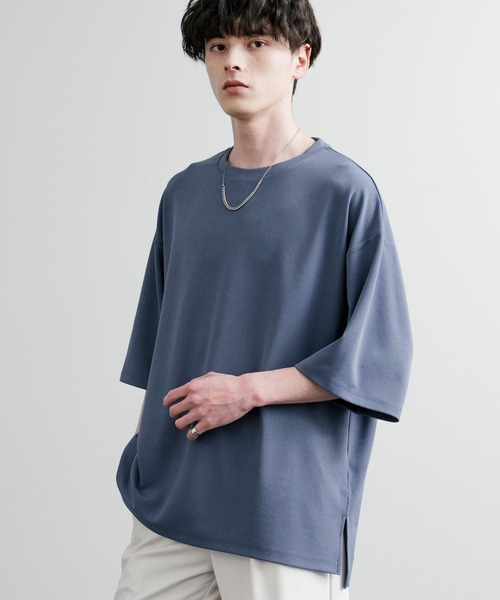 人気【HOODRICH】モチーフ オーバーサイズ Tシャツ グレー 半袖 グレー（灰色）系 XS以下 HOODRICH(フードリッチ) Tシャツ