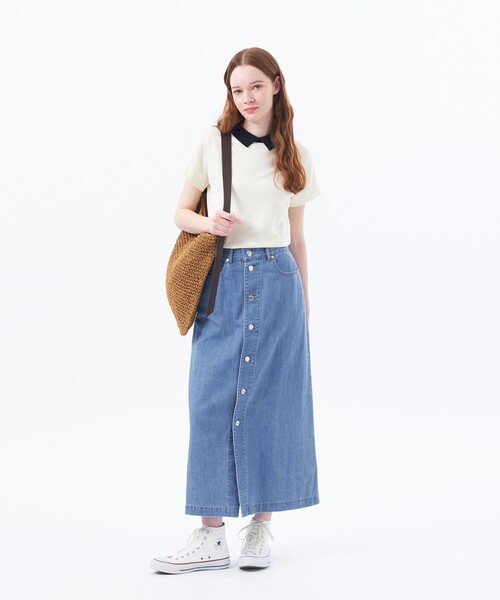 MACKINTOSH PHILOSOPHY tシャツ 「Bicolor Knit Polo（バイ
