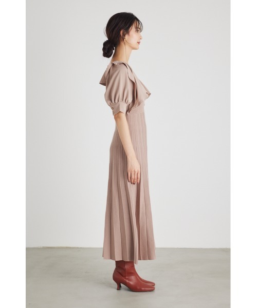 「rienda」 ニットワンピース FREE ベージュ レディース_画像5