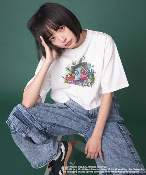 WEGO（ウィゴー） tシャツ 半袖 ∴WEGO/マインクラフト/ザ・ムービー