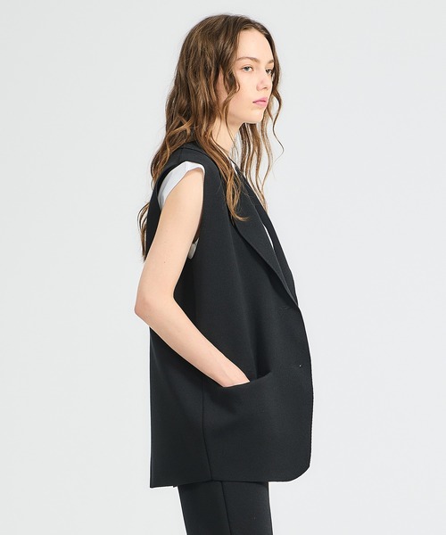 ベスト ジレ 2way Belted Bustier｜ウォッシャブル/セットアップ/ビスチェ/オケージョン/夏服 レディース UNITED TOKYO ベスト ジレ 2way Belted Bustier｜ウォッシャブル