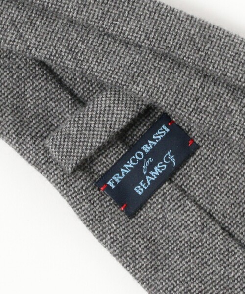 BEAMS F（ビームスF） ネクタイ FRANCO BASSI / カシミヤウール