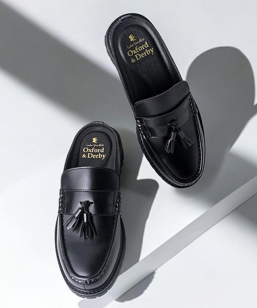 London Shoe Make スリッポン WEB限定 ＋4.0cm タンクソール