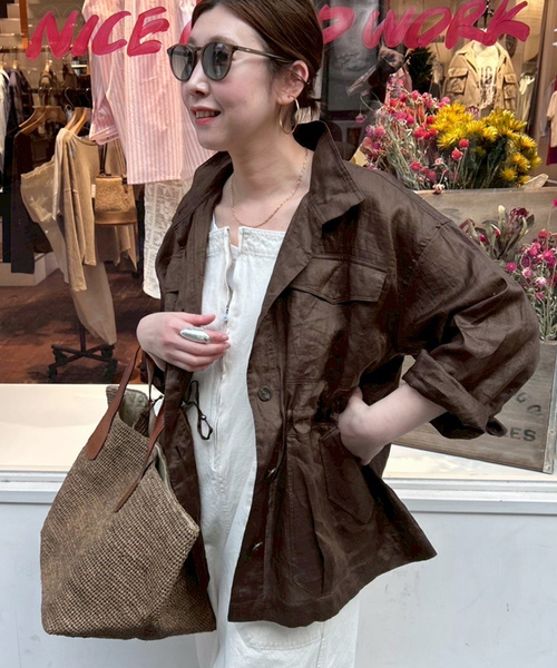 FRAMeWORK（フレームワーク） ジャケット - ベージュ レディース