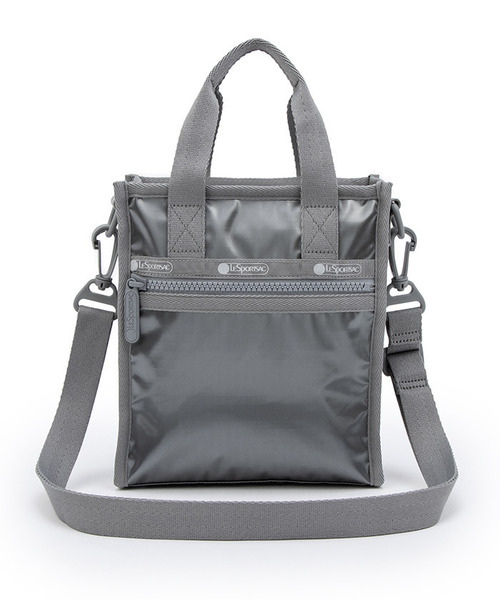 LE SPORTSAC グレー バッグ LeSportsac ショルダーバッグ バッグ MINI N/S TOTE ガンメタル