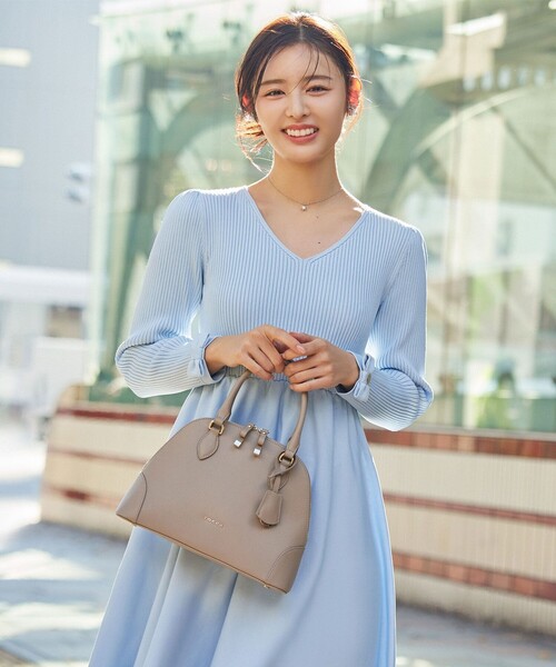 TOCCA（トッカ） ニットワンピース MEDIUM ネイビー レディース