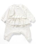 ベビー服 ロンパース Bpop フリルドッキン...の詳細画像2