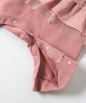 ベビー服 ロンパース Bpop フリルドッキン...の詳細画像3