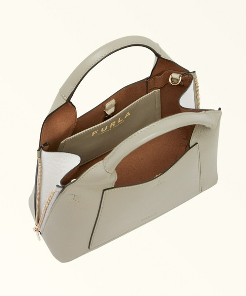 ●FURLA トートバッグ ジャダ FURLA (フルラ) ジャガード生地 エスニック幾何学プリント