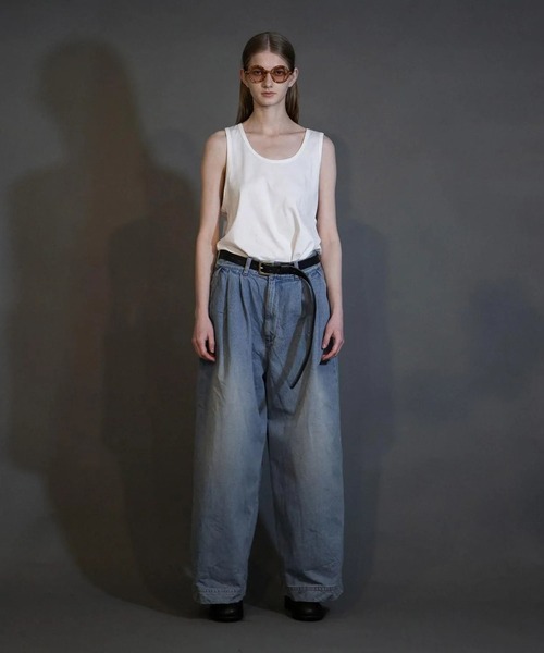 my beautiful landlet ジーンズ 「my landlet」12oz DENIM TUCK