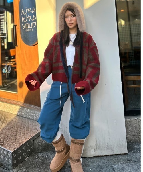 ipugo ニット帽 ニットキャップ 「mini 11月号 猪島莉玲亜様着用