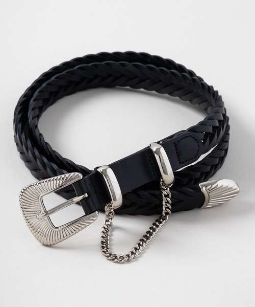 JieDa [ジエダ] LEATHER WESTERN BELT＜レザーウェスタンベルト