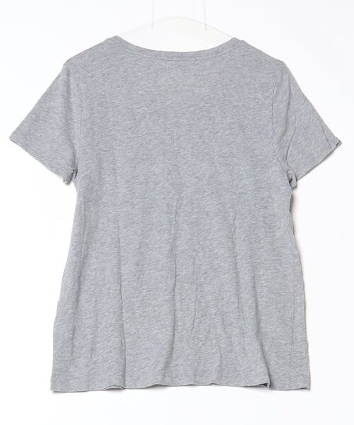 「TOMMY HILFIGER」 刺繍半袖Tシャツ M グレー メンズ