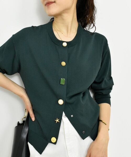 le.coeur blanc（ルクールブラン） カーディガン TORRAZZO DONNA