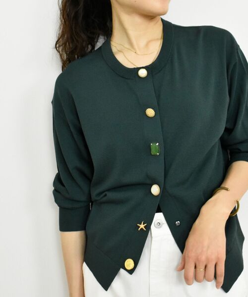 le.coeur blanc（ルクールブラン） カーディガン TORRAZZO DONNA
