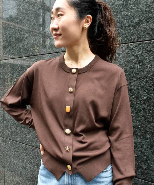 le.coeur blanc（ルクールブラン） カーディガン TORRAZZO DONNA