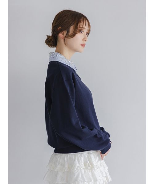 新品未使用スナイデルスウェット今季 SNIDEL トレーナー スウェット 「USAGI ONLINE/ZOZOTOWN限定