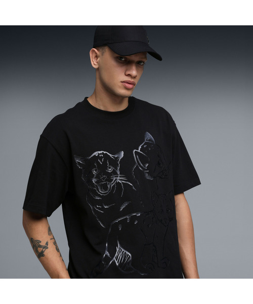 PUMA（プーマ） tシャツ メンズ グラフィック ITTY BITTY 半袖 Tシャツ
