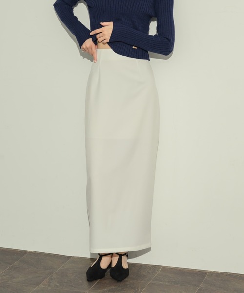 NEUNA スカート ベーシックペンシルスカート : ZOZOTOWN Yahoo