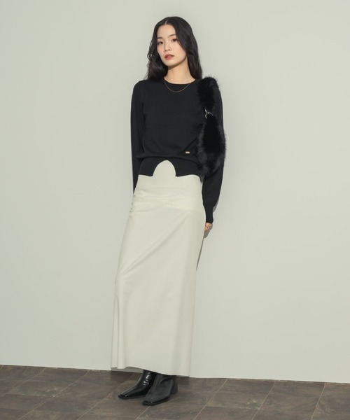 NEUNA スカート ベーシックペンシルスカート : ZOZOTOWN Yahoo