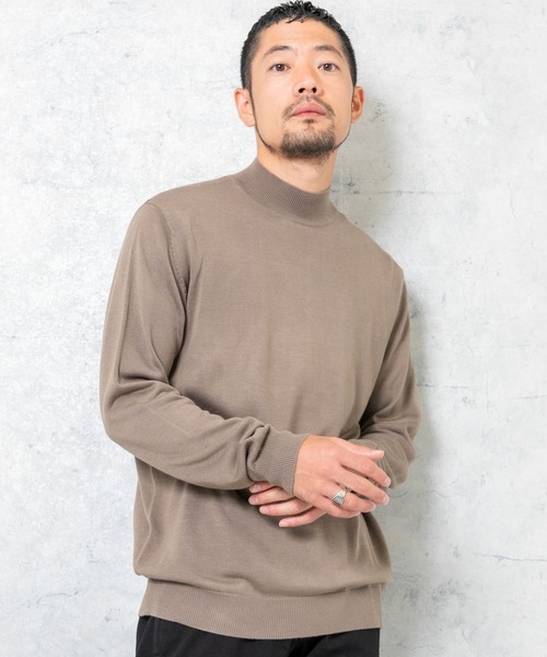 URBAN RESEARCH ROSSO MEN 「URBAN MEN」 長袖ニット LARGE ベージュ系