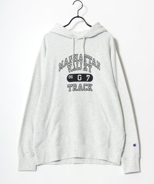 Champion（チャンピオン） パーカー コットンUSA 裏毛 カレッジロゴ