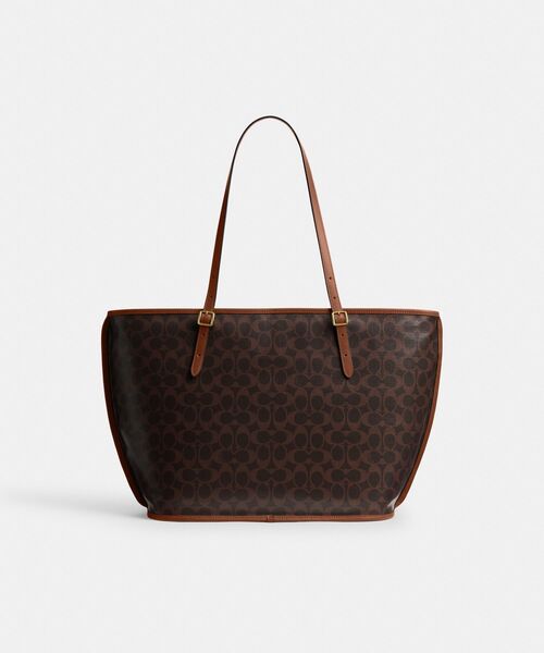 【本日SALE】COACH シグネチャー ブラウン トートバッグ コーチ(COACH) シグネチャー(Signature) アウトレット