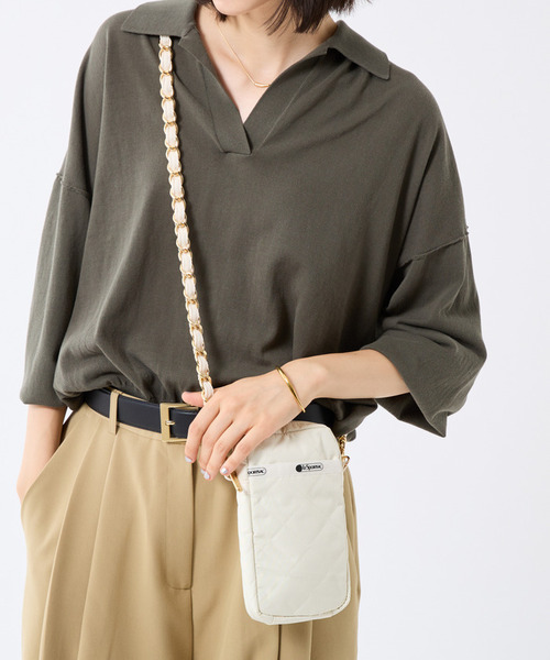 LeSportsac ショルダーバッグ バッグ CHAIN MINI PHONE CRSBDY