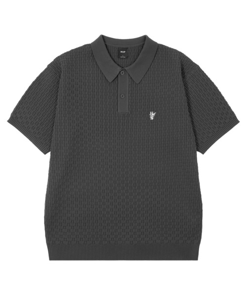 HUF ジオメトリックポロシャツ M HUF ジオメトリックポロシャツ M - メルカリ