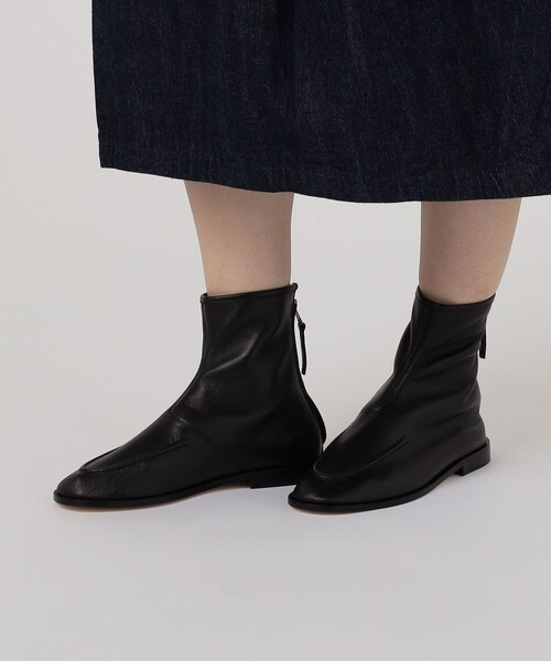 Hereu ペブル アングルブーツ ブラック23.5(37) JULIOL BOOT - Soft Ankle Boot - HEREU JAPAN Official Online Store