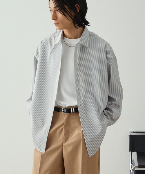 MARGARET HOWELL（マーガレットハウエル） シャツ PLAIN COTTON POPLIN