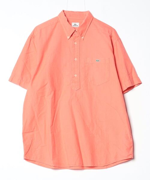 LACOSTE（ラコステ） 半袖シャツ - ピンク メンズ : ZOZOTOWN Yahoo!店