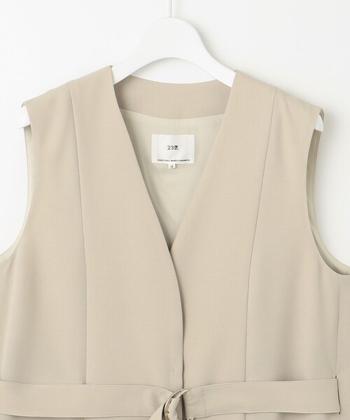 23区（ニジュウサンク） ベスト 38 ブラック レディース : ZOZOTOWN